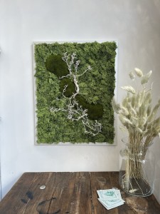 Zielony Obraz 42x52cm 