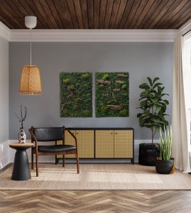 Zielony obraz 62x82cm 